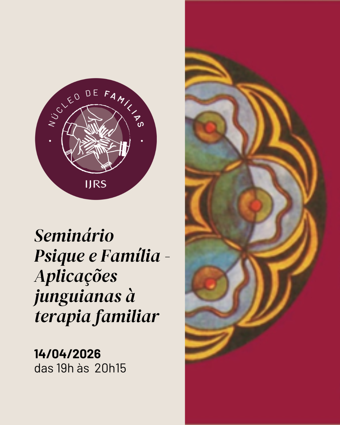 Live Núcleo de Família IJRS - 14/04/2026