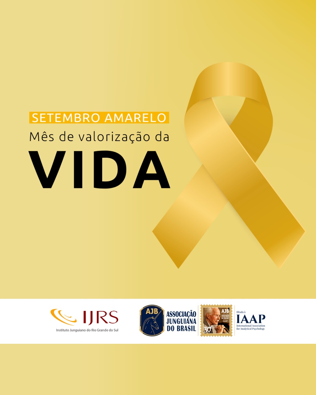 Setembro Amarelo – Mês de Valorização da Vida