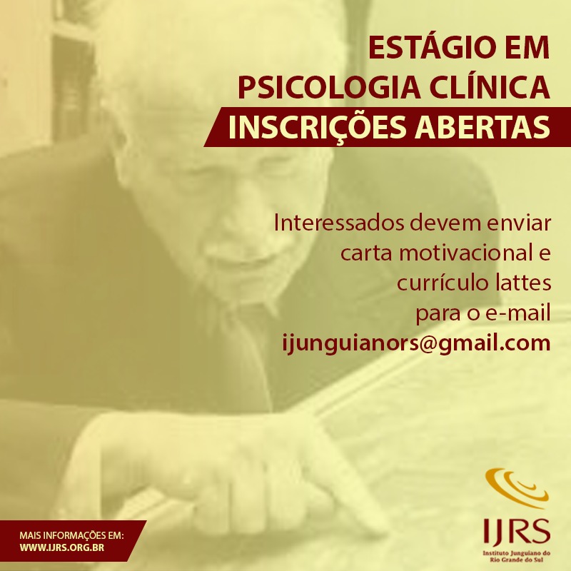 Inscrições abertas para estágio em Psicologia Clínica