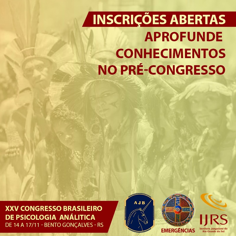 XXV Congresso Brasileiro de Psicologia Análitica: inscrições abertas para o Pré-Congresso