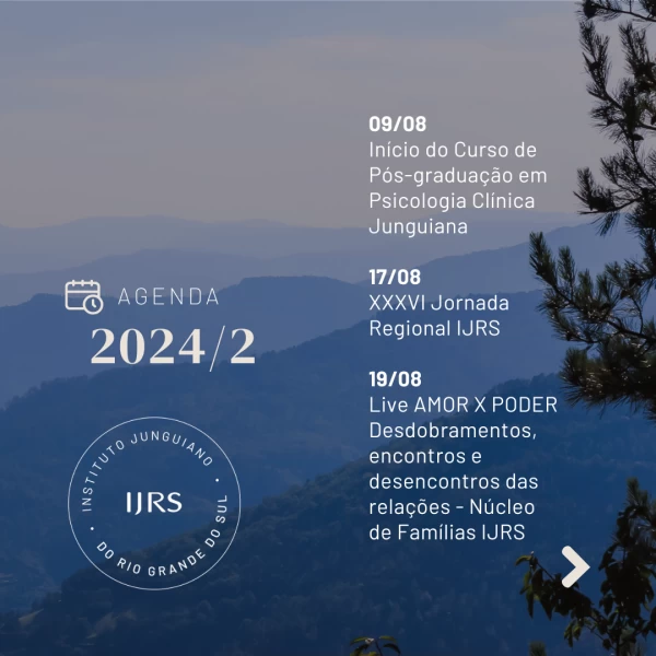 Imagem de Agenda IJRS 2º Semestre 2024 