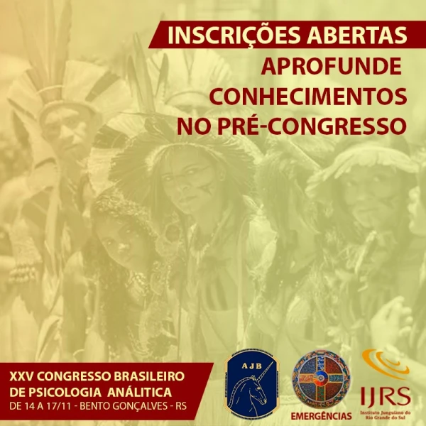 Imagem de XXV Congresso Brasileiro de Psicologia Análitica: inscrições abertas para o Pré-Congresso